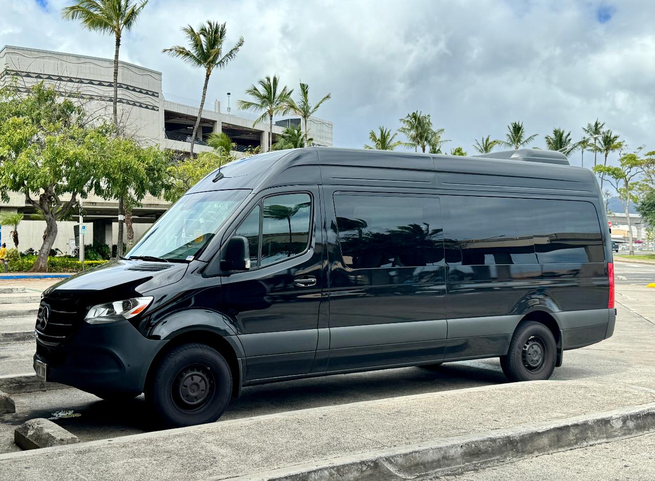 Honolulu Airport/Cruise Port Group Private Transfer — Executive Van (1–12 Passengers) 檀香山機場／郵輪碼頭 尊榮包車接送 — 豪華團體專車（1–12人）